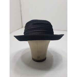 Exclusive Designs By Madison Ave Collection Black Felt 100% Women's Hat